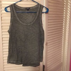Olive green Express tank top